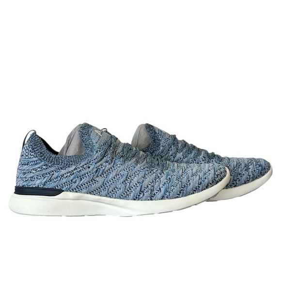 NEW APL Men's Techloom Wave in Midnight Ivory Melange Blue Sneakers Size 9.5 - Picture 1 of 6